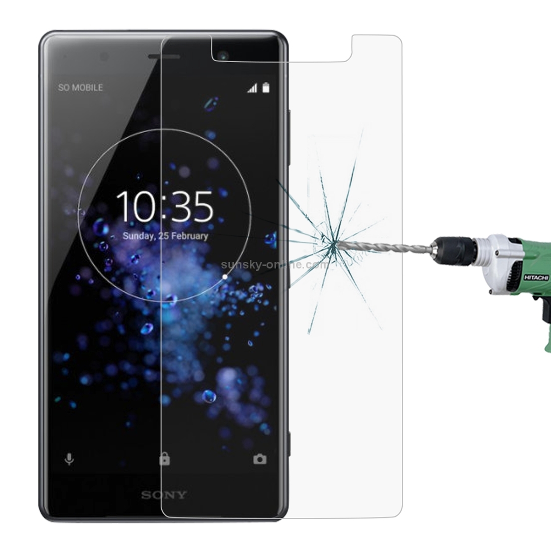 0.26mm 9H 2.5D Tempered Glass Film for Sony XZ2 Premium