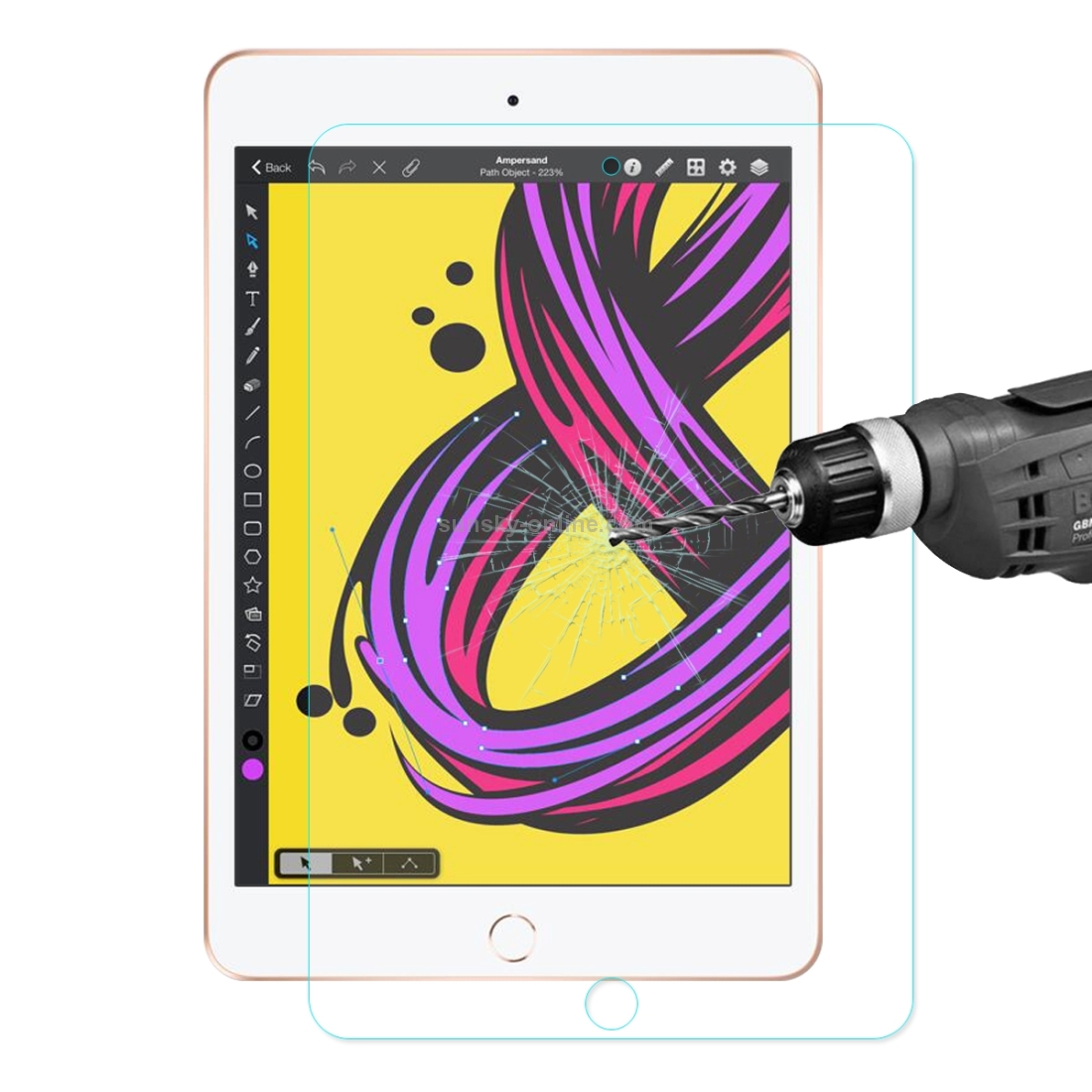 ENKAY Hat-Prince 0.33mm 9H 2.5D Arc Edge Tempered Glass Protective Film for iPad mini 2019 ENKAY Hat-Prince 0.33mm 9H 2.5D Arc Edge Tempered Glass Protective Film for iPad mini 2019