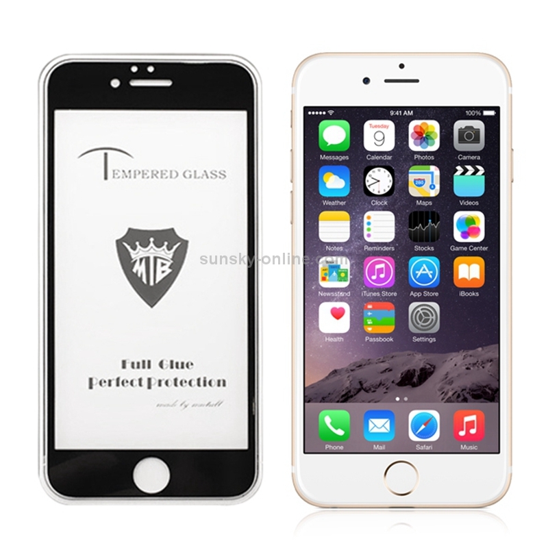 Full Screen Full Glue Anti-fingerprint Tempered Glass Film for iPhone 6 Plus & 6s Plus(Black) Full Screen Full Glue Anti-fingerprint Tempered Glass Film for iPhone 6 Plus & 6s Plus(Black)