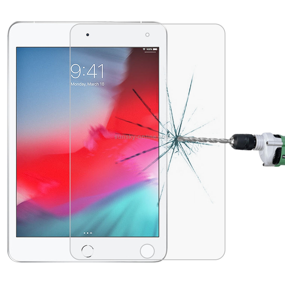 0.4mm 9H Surface Hardness Explosion-proof Tempered Glass Film for iPad mini 5 2019 0.4mm 9H Surface Hardness Explosion-proof Tempered Glass Film for iPad mini 5 2019
