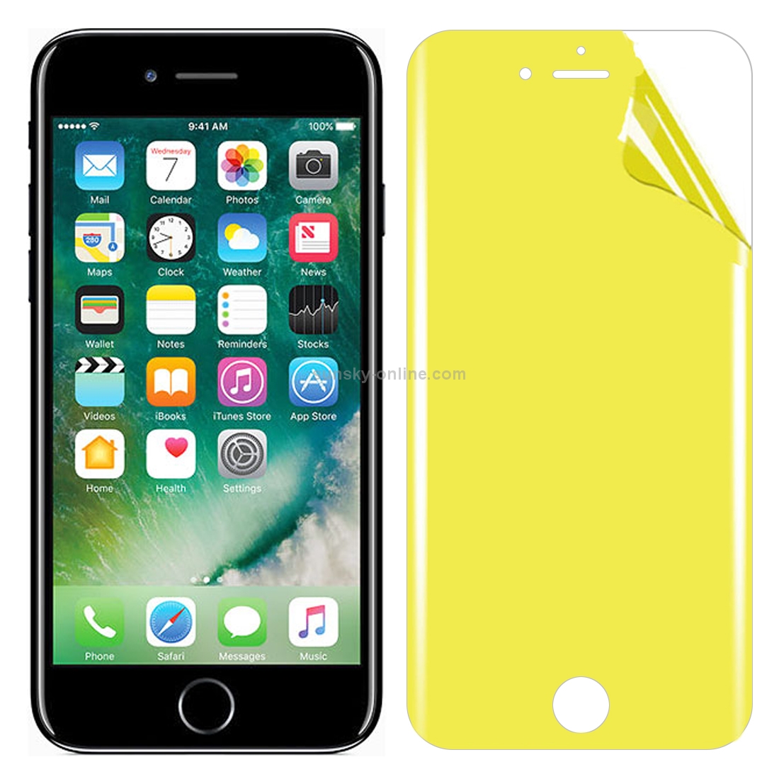 For iPhone 7 Plus / 8 Plus Soft TPU Full Coverage Front Screen Protector For iPhone 7 Plus / 8 Plus Soft TPU Full Coverage Front Screen Protector