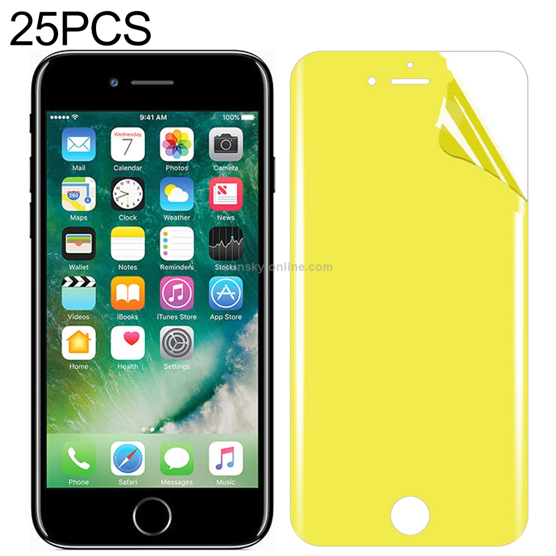 25 PCS For iPhone 7 Plus / 8 Plus Soft TPU Full Coverage Front Screen Protector 25 PCS For iPhone 7 Plus / 8 Plus Soft TPU Full Coverage Front Screen Protector
