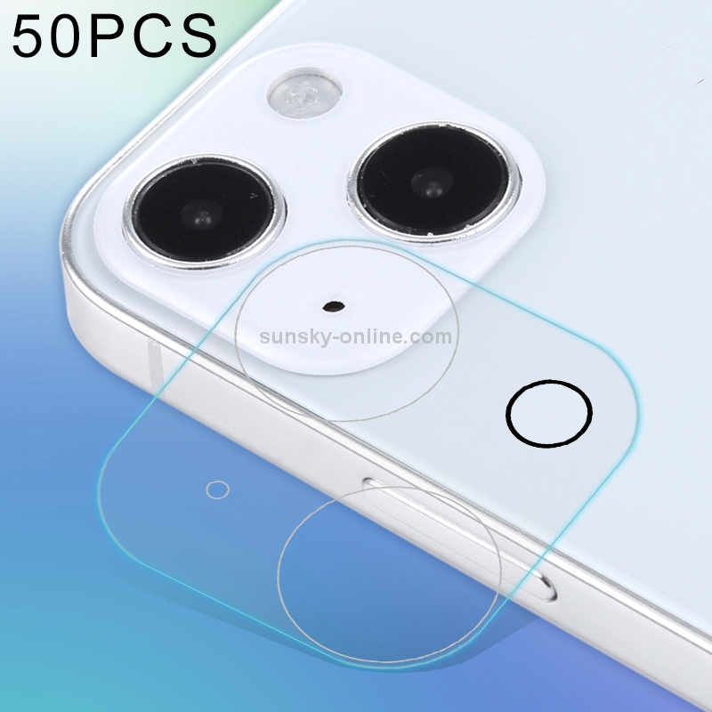 For iPhone 13 50pcs HD Rear Camera Lens Protector Tempered Glass Film For iPhone 13 50pcs HD Rear Camera Lens Protector Tempered Glass Film