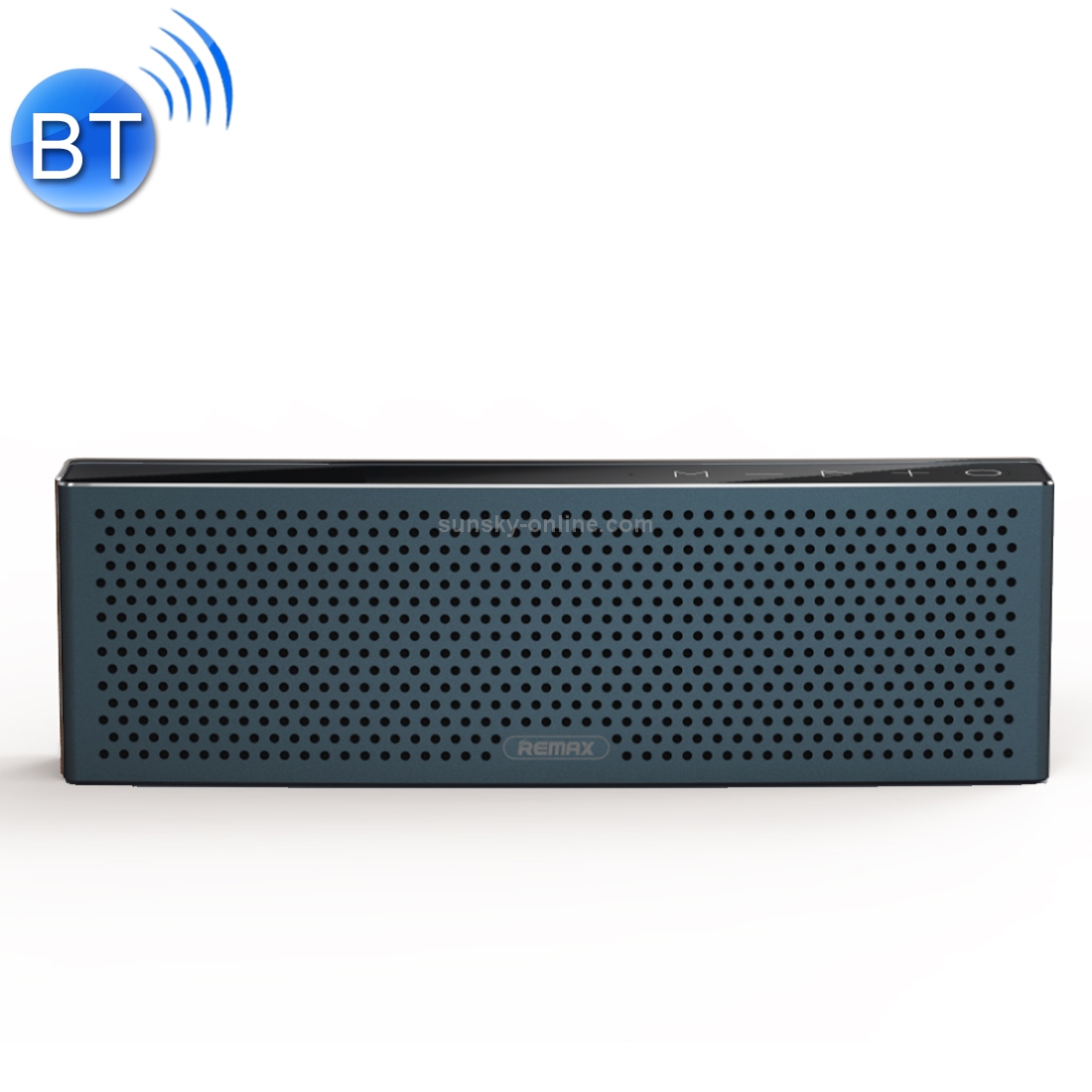 REMAX Portable Music Playback Metal Bluetooth Speaker(Blue) REMAX Portable Music Playback Metal Bluetooth Speaker(Blue)