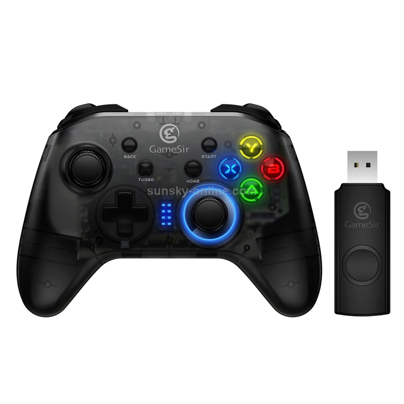 GameSir T4 2.4G Wireless Edition Gamepad Game Controller with USB Receiver GameSir T4 2.4G Wireless Edition Gamepad Game Controller with USB Receiver