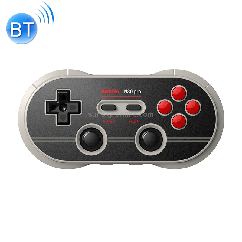 8Bitdo N30Pro2 Bluetooth Wireless Gamepad Game Controller Support NS For Computer Mobile Phones Vibration Body Induction(Grey) 8Bitdo N30Pro2 Bluetooth Wireless Gamepad Game Controller Support NS For Computer Mobile Phones Vibration Body Induction(Grey)