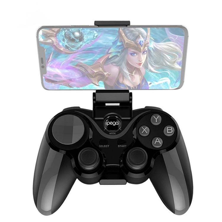 ipega PG-9128 BLACK KINGKONG Bluetooth 4.0 Bluetooth Gamepad with Stretchable Mobile Phone Holder, Compatible with IOS and Android Systems(Black) ipega PG-9128 BLACK KINGKONG Bluetooth 4.0 Bluetooth Gamepad with Stretchable Mobile Phone Holder, Compatible with IOS and Android Systems(Black)