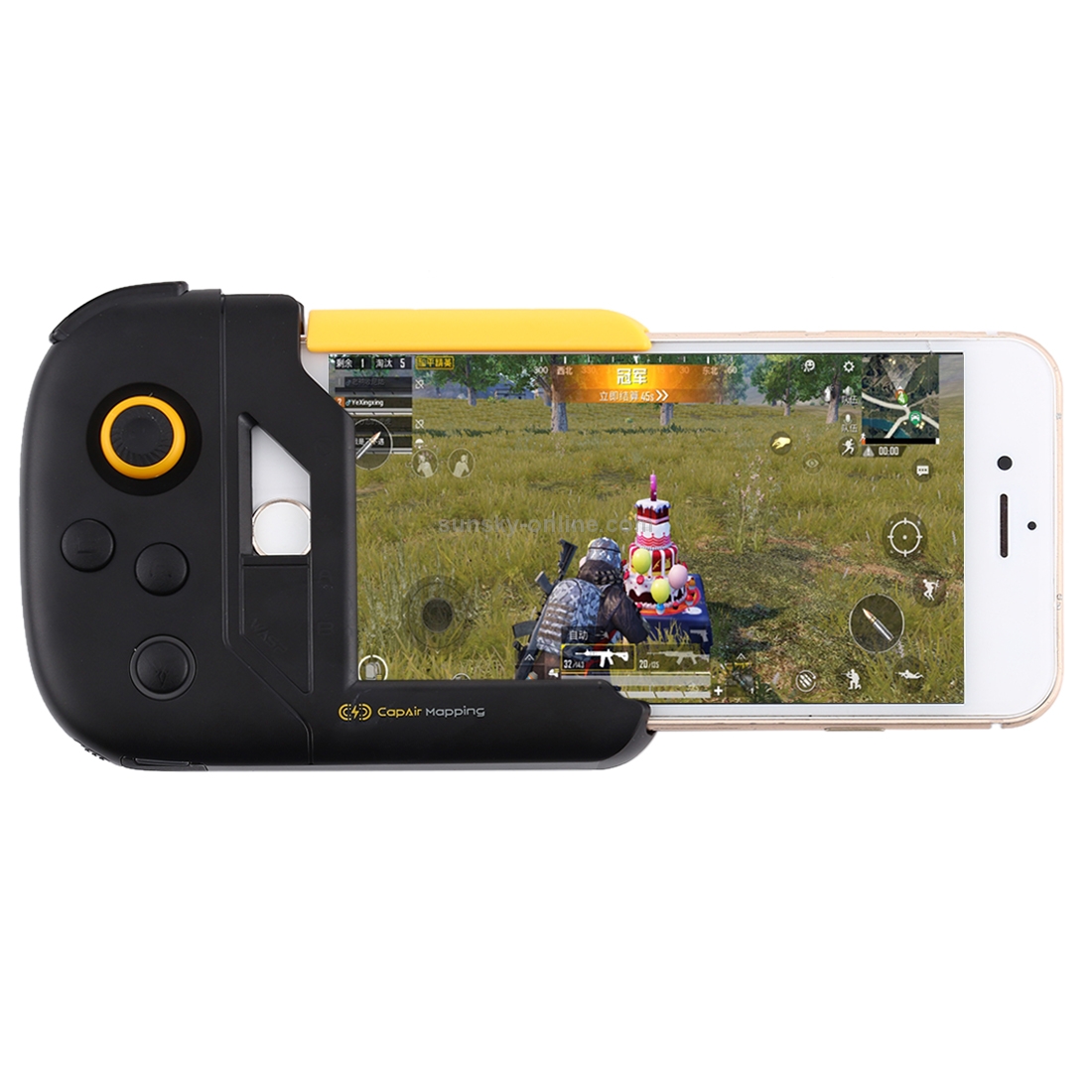 FLYDIGI Wasp N Version Rocker Button Shooting Physical Connection One-hand Gamepad for iPhone 6-8 Plus FLYDIGI Wasp N Version Rocker Button Shooting Physical Connection One-hand Gamepad for iPhone 6-8 Plus