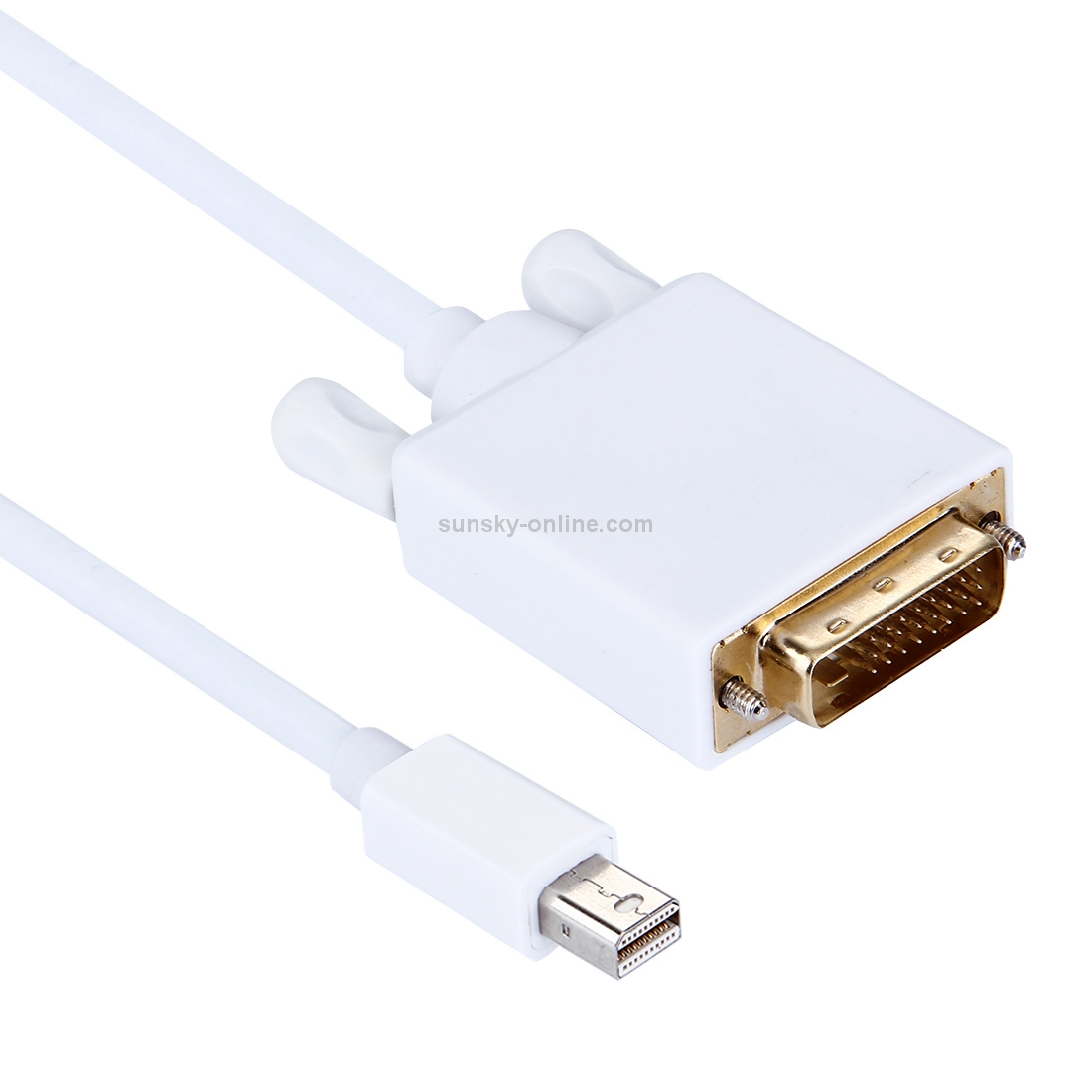 1.8m Mini DisplayPort Male to DVI Male Adapter Cable 1.8m Mini DisplayPort Male to DVI Male Adapter Cable