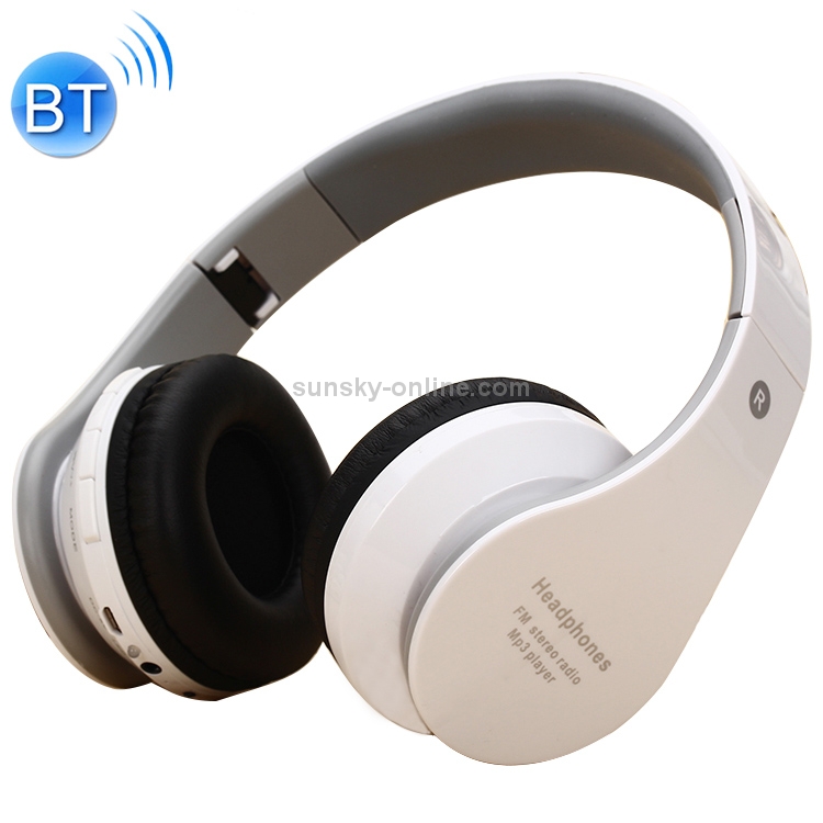 CYKE B01 Foldable Wireless Bluetooth Headset with Microphone, Support Call & TF Card & 3.5mm Aux & MP3 & FM(White) CYKE B01 Foldable Wireless Bluetooth Headset with Microphone, Support Call & TF Card & 3.5mm Aux & MP3 & FM(White)