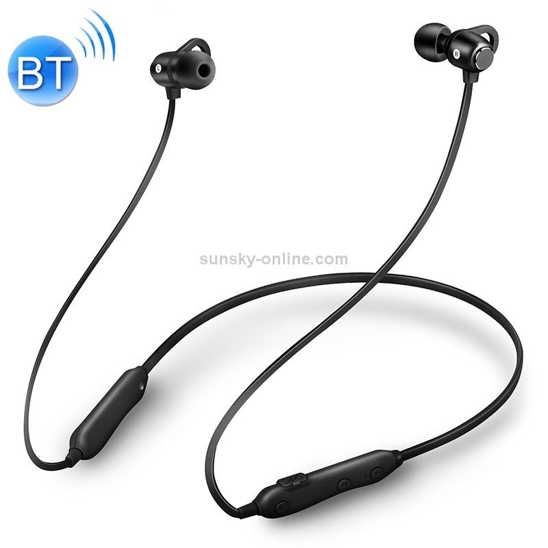 CYKE S6 Neck-mounted Metal Magnetic Sports Waterproof Bluetooth Earphone with Microphone, Support Calls(Black) CYKE S6 Neck-mounted Metal Magnetic Sports Waterproof Bluetooth Earphone with Microphone, Support Calls(Black)