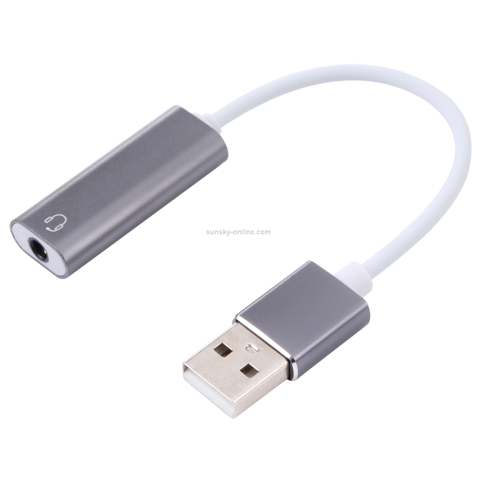 HIFI Magic Voice 7.1CH USB Sound Card (Grey)