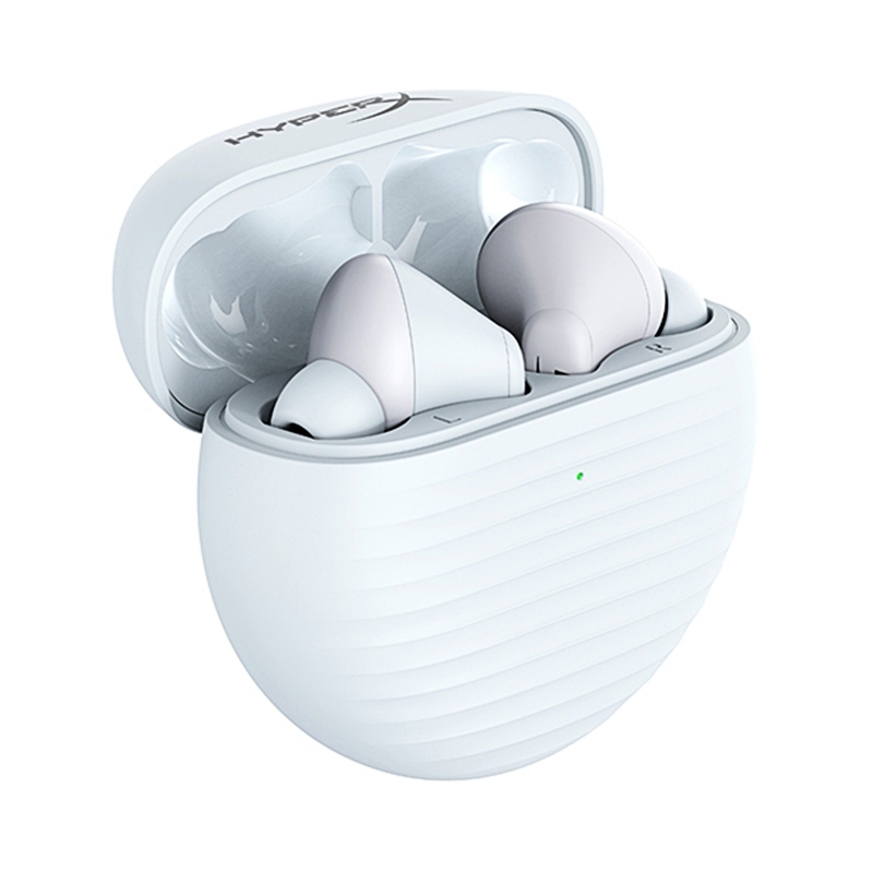 Kingston HyperX HEPB1S-D-WT/G Skylark TWS True Wireless Bluetooth Headset(White) Kingston HyperX HEPB1S-D-WT/G Skylark TWS True Wireless Bluetooth Headset(White)