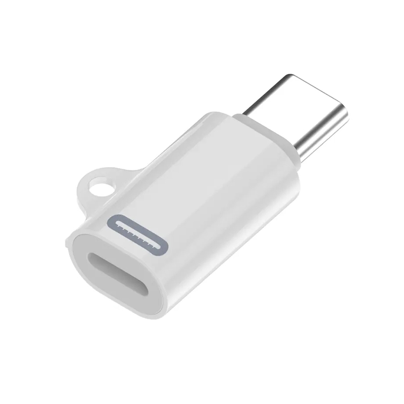 8 Pin Female to USB-C / Type-C Male Adapter Gen2, Supports PD Fast Charging for iPhone 15 Series 8 Pin Female to USB-C / Type-C Male Adapter Gen2, Supports PD Fast Charging for iPhone 15 Series