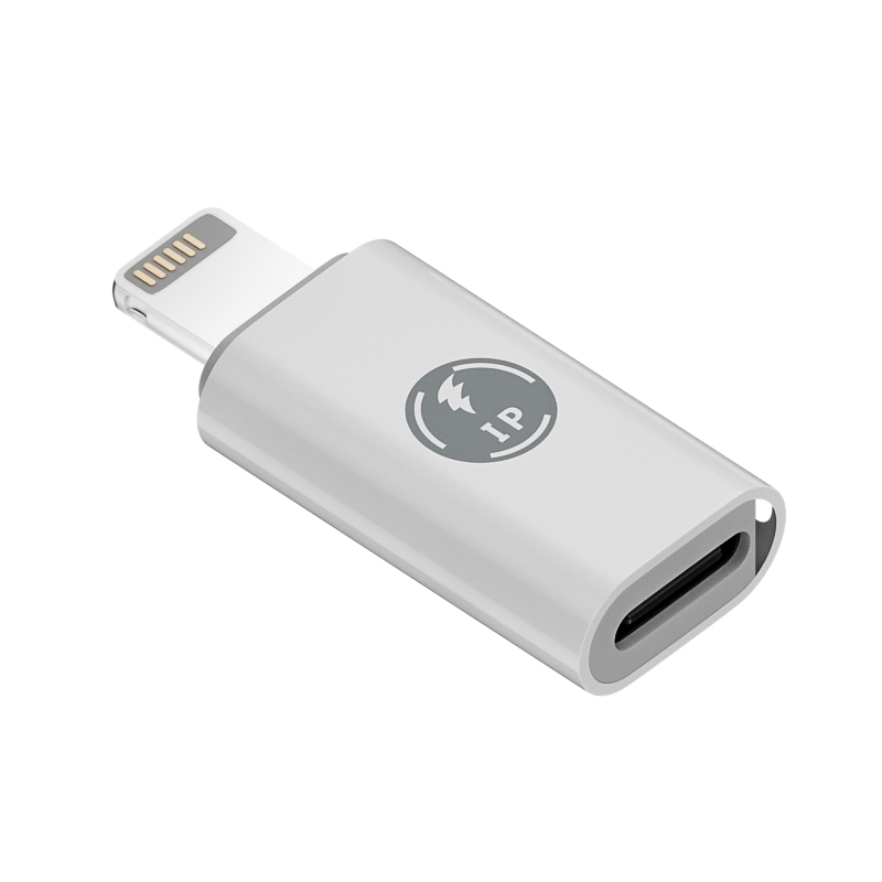 8 Pin Male to USB-C / Type-C Female ABS Charging Adapter 8 Pin Male to USB-C / Type-C Female ABS Charging Adapter