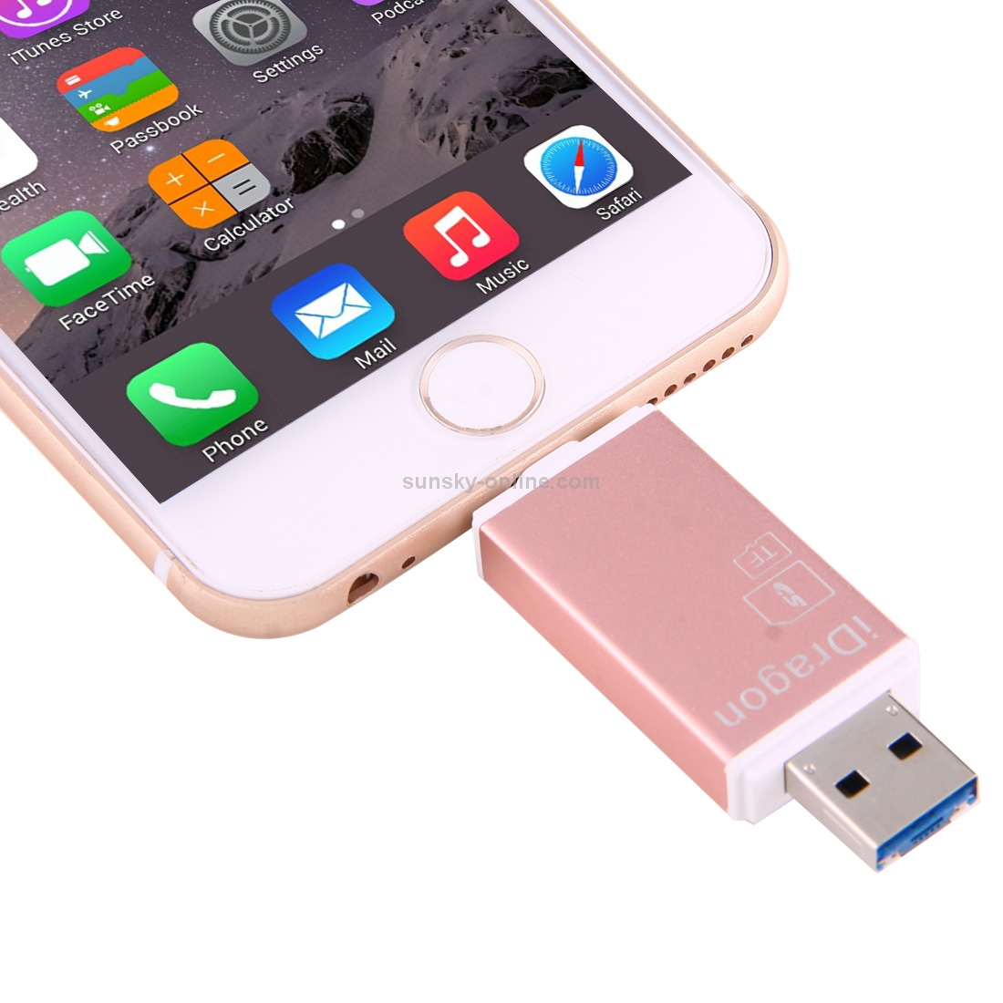 iDragon-R004 3 in 1 USB 2.0 & 8 Pin & Micro USB Metal Memory Card Reader, Support SD / TF Card iDragon-R004 3 in 1 USB 2.0 & 8 Pin & Micro USB Metal Memory Card Reader, Support SD / TF Card