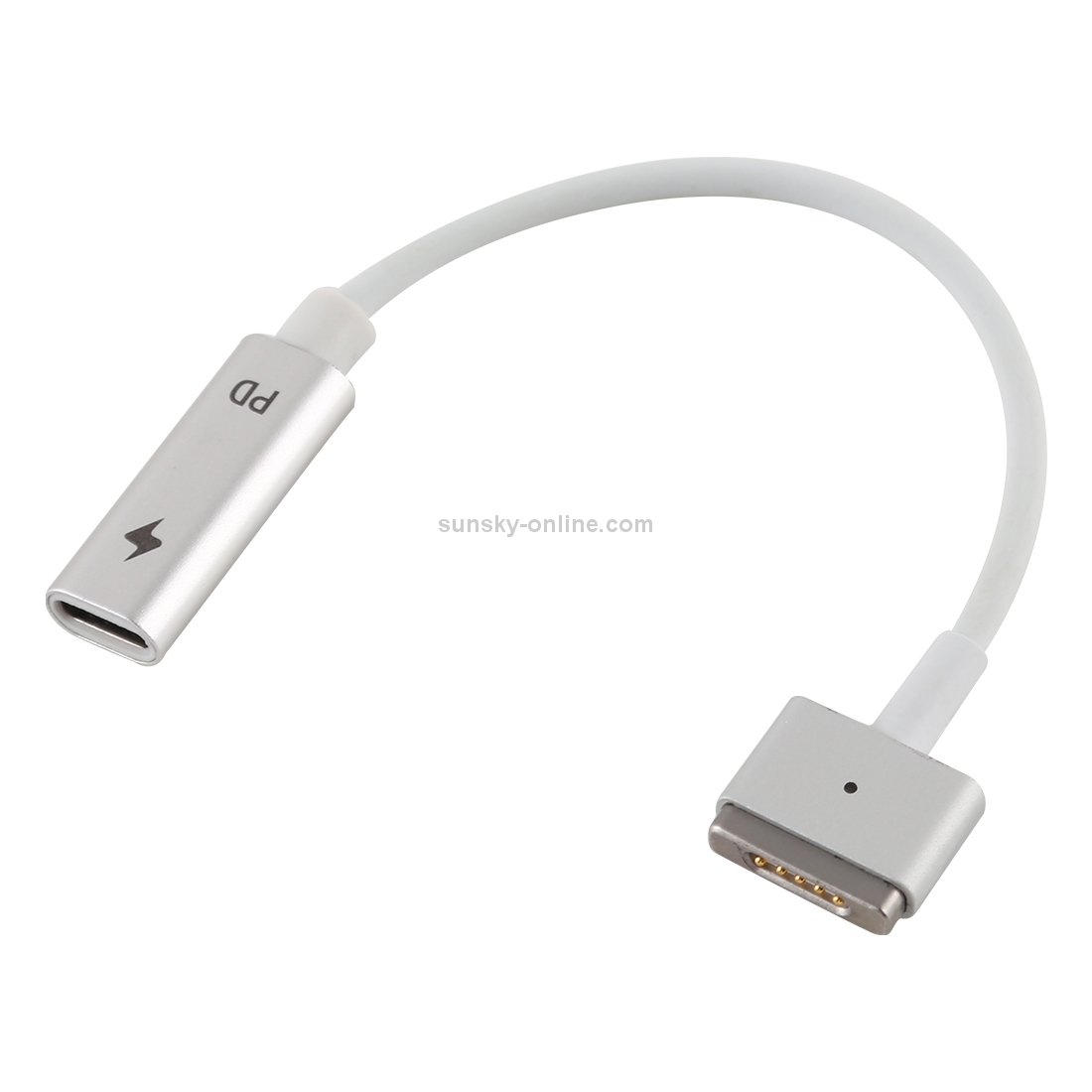 5 Pin MagSafe 2 (T-Shaped) to USB-C / Type-C PD Charge Adapter 5 Pin MagSafe 2 (T-Shaped) to USB-C / Type-C PD Charge Adapter