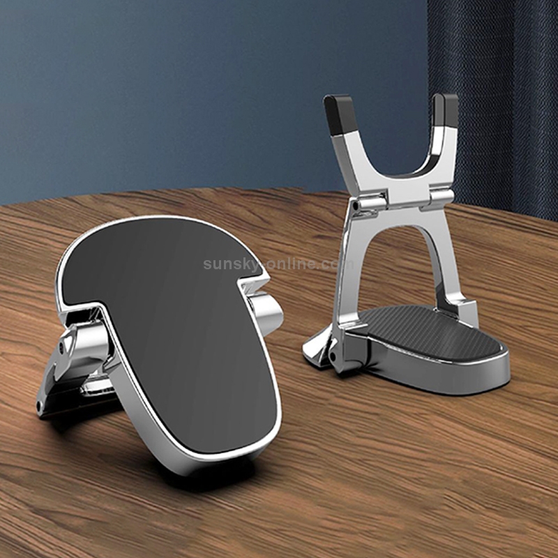 SD-001 2 PCS Desktop Foldable Mini Holder, Specification: Aluminum Alloy SD-001 2 PCS Desktop Foldable Mini Holder, Specification: Aluminum Alloy