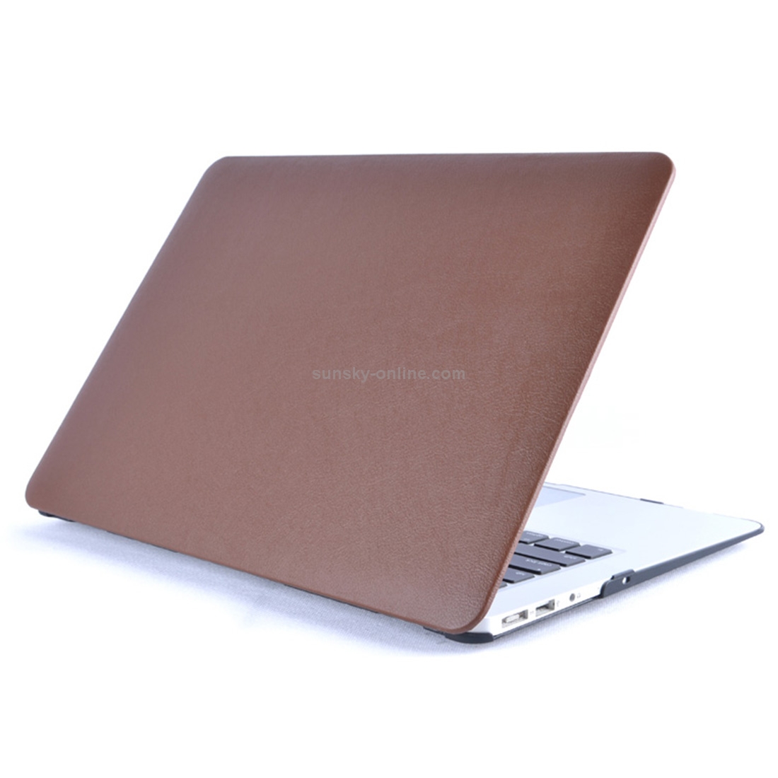 For MacBook Air 13.3 inch A1466 2012-2017 / A1369 2010-2012 Laptop PU Leather Paste Case (Brown) For MacBook Air 13.3 inch A1466 2012-2017 / A1369 2010-2012 Laptop PU Leather Paste Case (Brown)