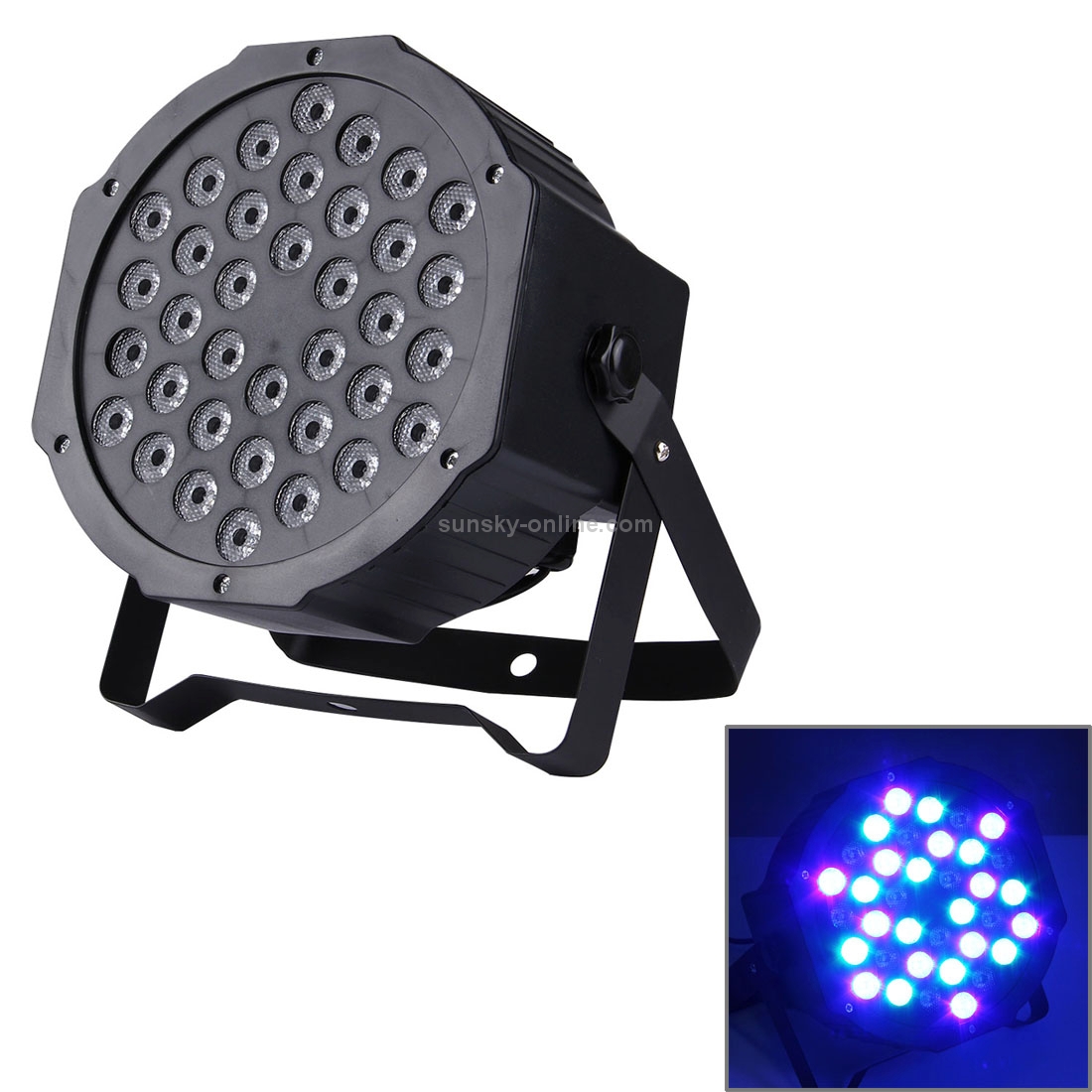 36W 36 LED PAR Light Stage Light, with LED Display, Auto Run / Slave / DMX512 / Voice Control Modes