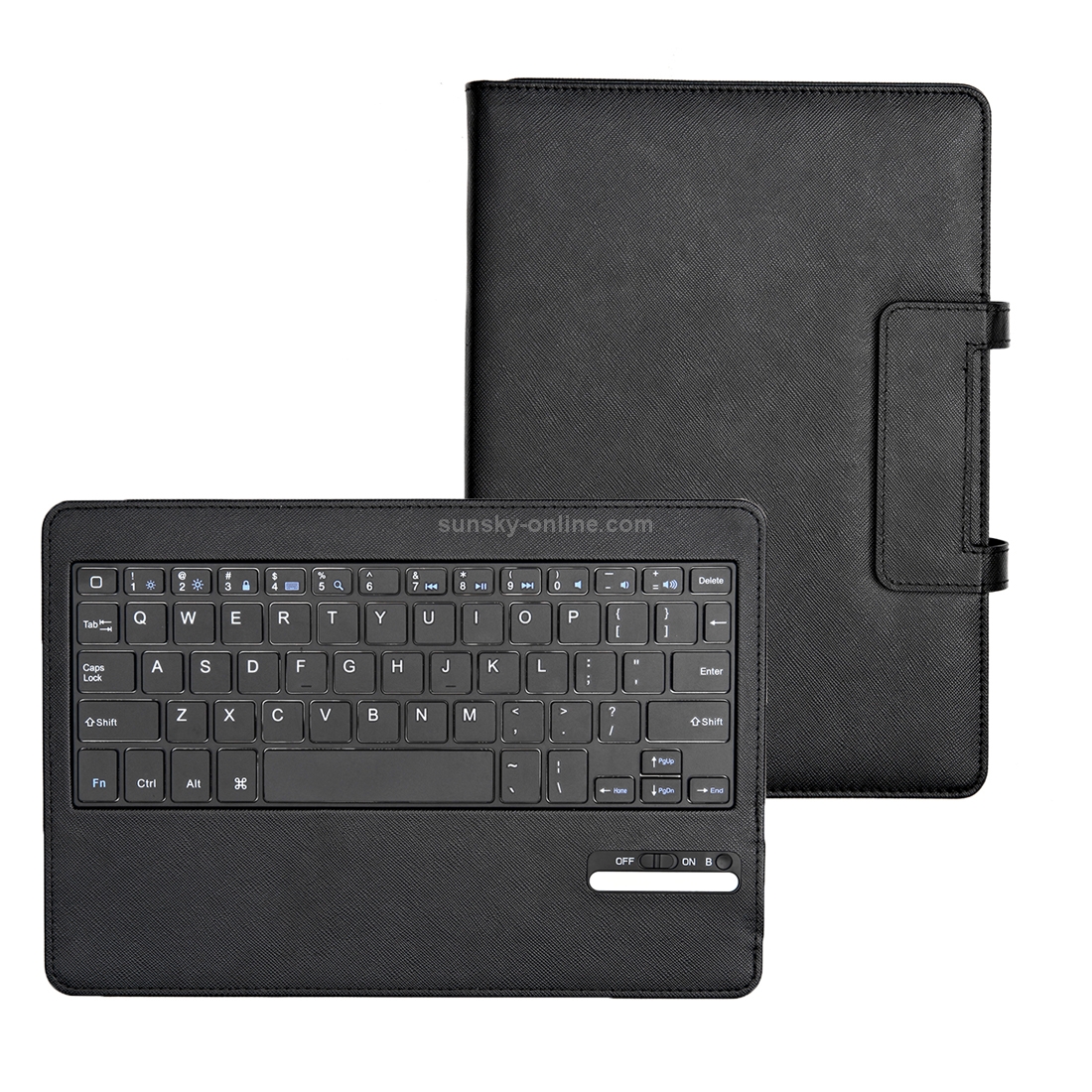 2 in 1 Detachable Bluetooth Keyboard Cross Texture Leather Tablet Case with Holder & Wake-up / Sleep Function for iPad Pro 9.7 inch(Black) 2 in 1 Detachable Bluetooth Keyboard Cross Texture Leather Tablet Case with Holder & Wake-up / Sleep Function for iPad Pro 9.7 inch(Black)