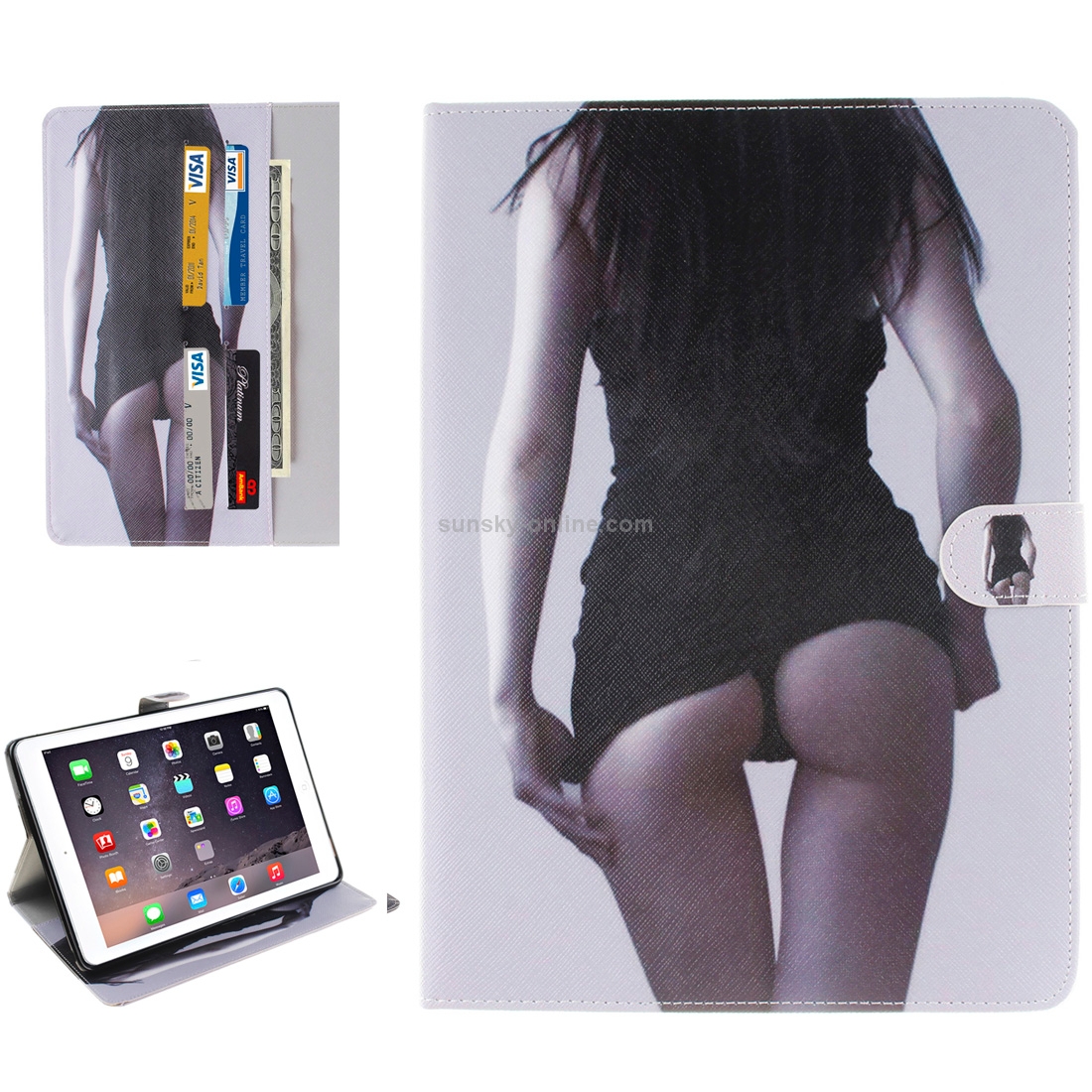 Sexy Pattern Horizontal Flip Leather Case with Holder & Card Slots & Wallet for iPad Pro 9.7 inch Sexy Pattern Horizontal Flip Leather Case with Holder & Card Slots & Wallet for iPad Pro 9.7 inch