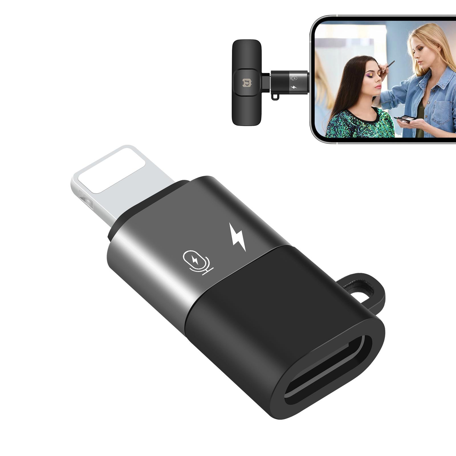 PULUZ USB-C / Type-C to 8 Pin OTG Adapter (Black) PULUZ USB-C / Type-C to 8 Pin OTG Adapter (Black)