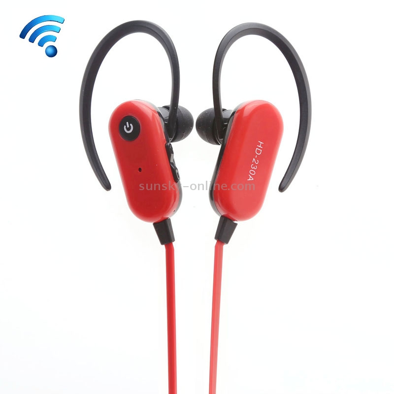 Flat Cable Design Bluetooth 3.0 Stereo Hands-Free Sporty In-Ear Earphone