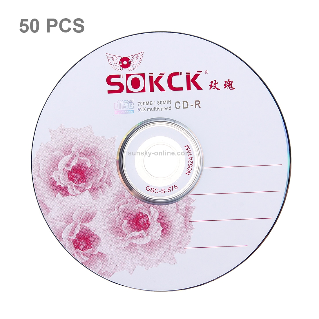 12cm Blank CD-R, 730MB/80mins, 50 pcs in one packaging,the price is for 50 pcs