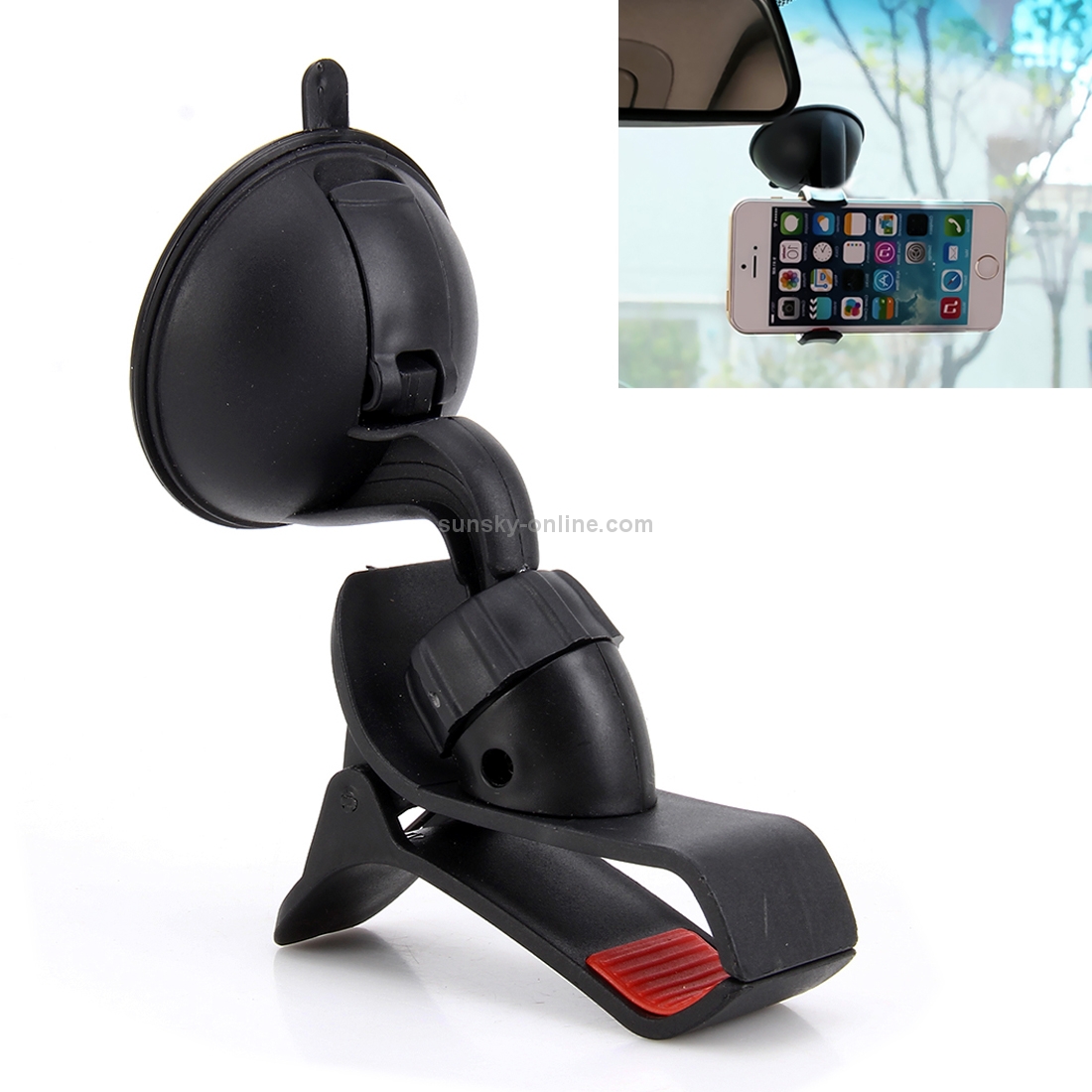KX-C005 Multi-functional 360 Degrees Rotating Universal Car Swivel Mount Holder KX-C005 Multi-functional 360 Degrees Rotating Universal Car Swivel Mount Holder