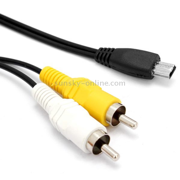 Digital Camera AV Cable for CANON IXUS105IS/ IXUS110IS/IXUS200IS/IXUS210/SD980/SD/1400/SD3500