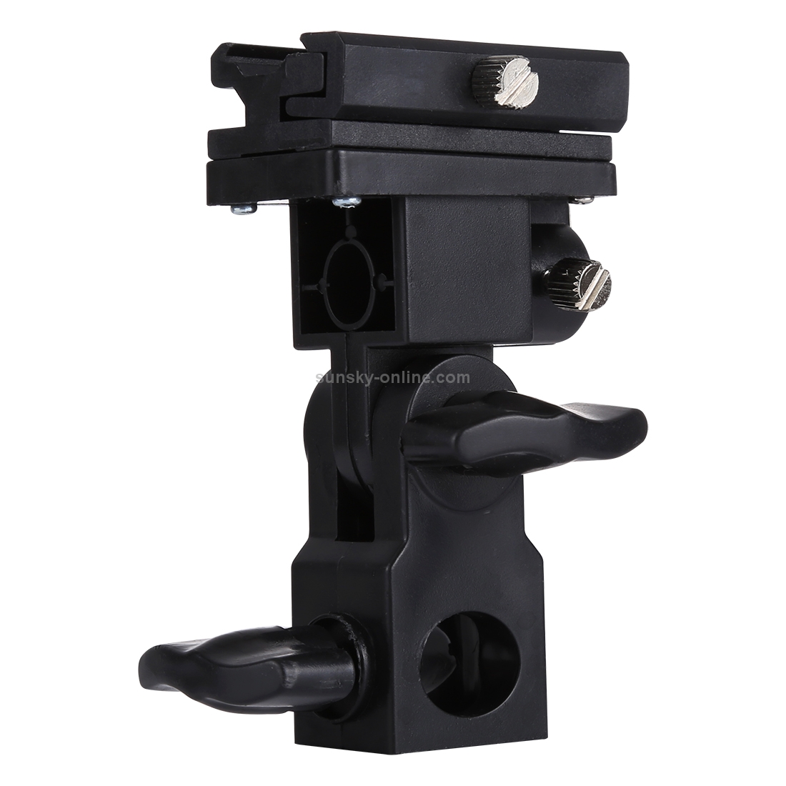 B Type Flash Light Stand Bracket(Black)