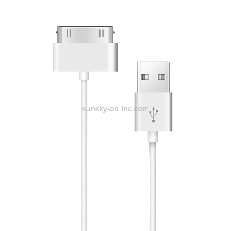 1m USB Double Sided Sync Data / Charging Cable For iPhone 4 & 4S / iPhone 3GS / 3G / iPad 3 / iPad 2 / iPad / iPod Touch(White) 1m USB Double Sided Sync Data / Charging Cable For iPhone 4 & 4S / iPhone 3GS / 3G / iPad 3 / iPad 2 / iPad / iPod Touch(White)