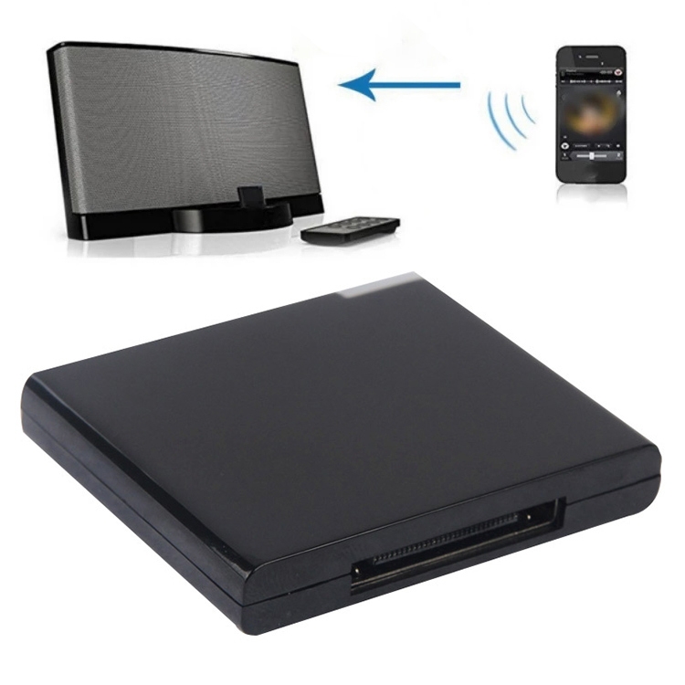 Wireless Bluetooth Music Receiver For iPhone 4 & 4S / (iPad 3) / iPad 2 / iPod / Any Bluetooth Device(Black) Wireless Bluetooth Music Receiver For iPhone 4 & 4S / (iPad 3) / iPad 2 / iPod / Any Bluetooth Device(Black)