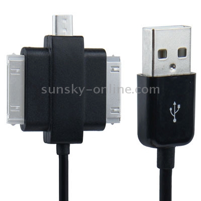24cm 30 Pin + Micro USB + Tab 30 Pin Charging & Data Sync Cable 24cm 30 Pin + Micro USB + Tab 30 Pin Charging & Data Sync Cable