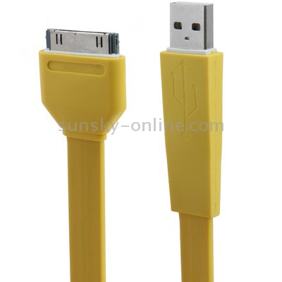 3m Noodle Style 30 Pin Data Sync Charging Cable 3m Noodle Style 30 Pin Data Sync Charging Cable