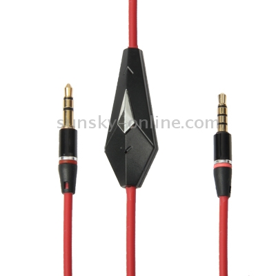 1.2m 3.5mm Jack Earphone Cable with Wired Control & Mic 1.2m 3.5mm Jack Earphone Cable with Wired Control & Mic