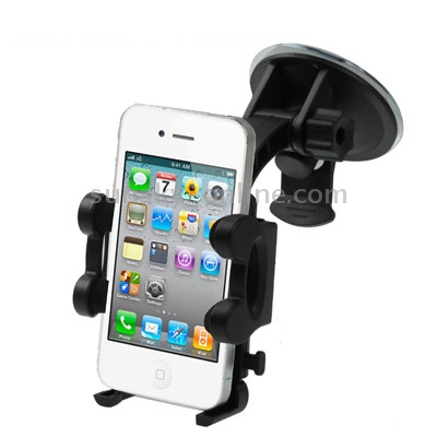 Car Universal Holder for iPhone 4 & 4S / 3GS / 3G / Mobile Phone/ GPS / PDA / MP4, Support 360 Degree Rotating , Width: 4-10.5cm Car Universal Holder for iPhone 4 & 4S / 3GS / 3G / Mobile Phone/ GPS / PDA / MP4, Support 360 Degree Rotating , Width: 4-10.5cm