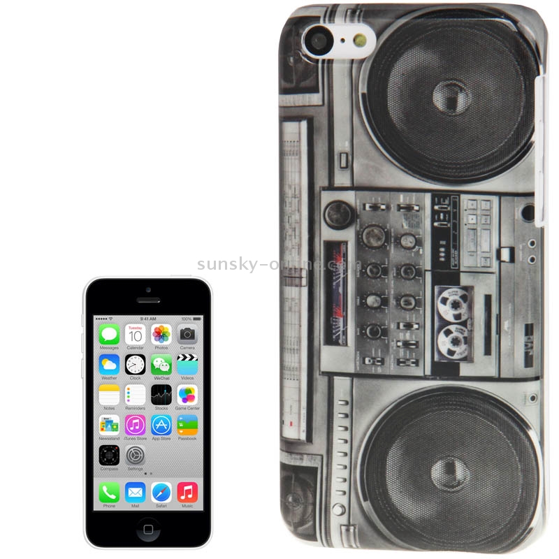Smooth Radio Pattern Plastic Case for iPhone 5C Smooth Radio Pattern Plastic Case for iPhone 5C