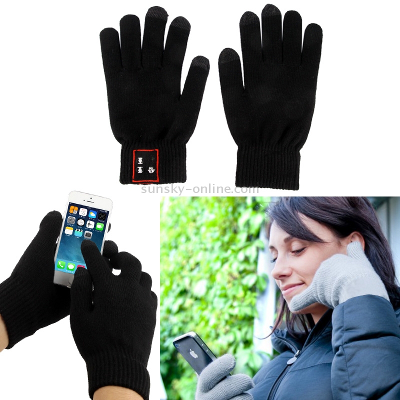Thin Hi-Call Bluetooth 3.0 Talking Touch Gloves, Support Hands-free / Touch Function Thin Hi-Call Bluetooth 3.0 Talking Touch Gloves, Support Hands-free / Touch Function