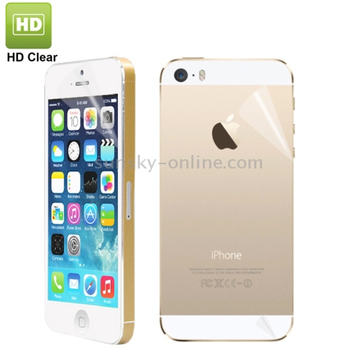 4 in 1 Front and Back Clear LCD Screen Protector with Upper and Lower Lens for iPhone 5S (Taiwan Material)(Transparent) 4 in 1 Front and Back Clear LCD Screen Protector with Upper and Lower Lens for iPhone 5S (Taiwan Material)(Transparent)