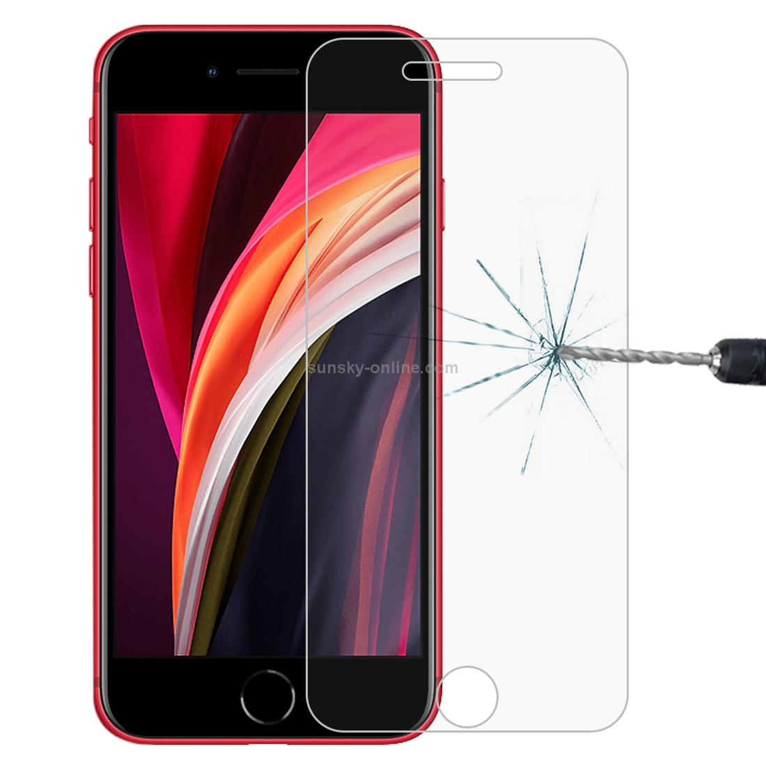 For iPhone SE & 5 & 5S & 5C 0.26mm 9H Surface Hardness 2.5D Explosion-proof Tempered Glass Film For iPhone SE & 5 & 5S & 5C 0.26mm 9H Surface Hardness 2.5D Explosion-proof Tempered Glass Film