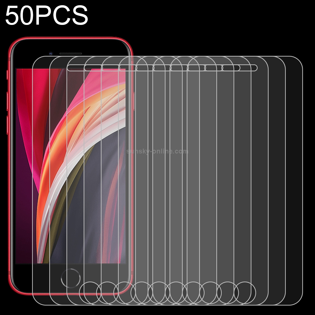 50 PCS for iPhone SE & 5 & 5S & 5C 0.26mm 9H Surface Hardness 2.5D Explosion-proof Tempered Glass Film, No Retail Package 50 PCS for iPhone SE & 5 & 5S & 5C 0.26mm 9H Surface Hardness 2.5D Explosion-proof Tempered Glass Film, No Retail Package