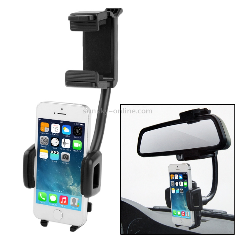 Car Rearview Mirror Mount Holder, Holder Width: 35-80mm, Clamp Width: 60-95mm Car Rearview Mirror Mount Holder, Holder Width: 35-80mm, Clamp Width: 60-95mm