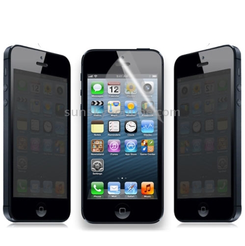 2 Way 180 Degree Privacy Anti Glare, Anti-ultraviolet LCD Screen Protector for iPhone 5/5S/5C (LG Materials) 2 Way 180 Degree Privacy Anti Glare, Anti-ultraviolet LCD Screen Protector for iPhone 5/5S/5C (LG Materials)