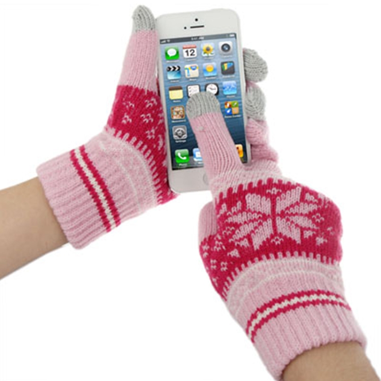 Multifunctional Three Fingers Touch Screen Wool Warm Gloves Multifunctional Three Fingers Touch Screen Wool Warm Gloves