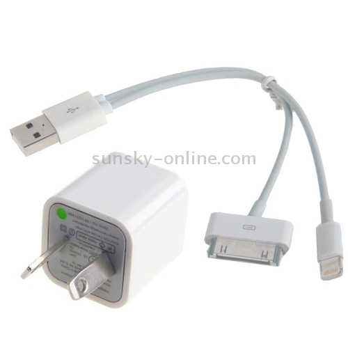 2 in 1 (AU Plug Travel Charger Adapter + USB 2.0 to iPhone X Pin, iPhone 30 pin Multi-functional USB Charger Data Sync Cable for iPhone 8 / 8 Plus, iPhone 7 & 7 Plus, iPhone 6 & 6S / iPhone 5 / iPad 4 / iPad mini / mini 2 Retina / iPod touch 5 / 6 / Ne 2 in 1 (AU Plug Travel Charger Adapter + USB 2.0 to iPhone X Pin, iPhone 30 pin Multi-functional USB Charger Data Sync Cable for iPhone 8 / 8 Plus, iPhone 7 & 7 Plus, iPhone 6 & 6S / iPhone 5 / iPad 4 / iPad mini / mini 2 Retina / iPod touch 5 / 6 / Ne