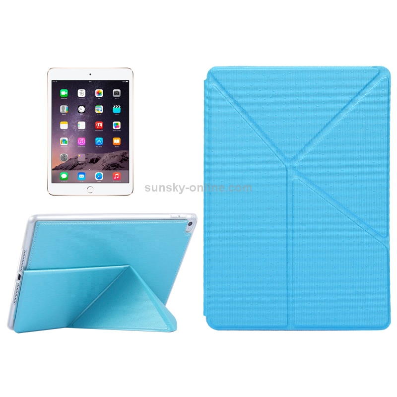 Starry Style Leather Case with Holder for iPad Air 2(Blue) Starry Style Leather Case with Holder for iPad Air 2(Blue)