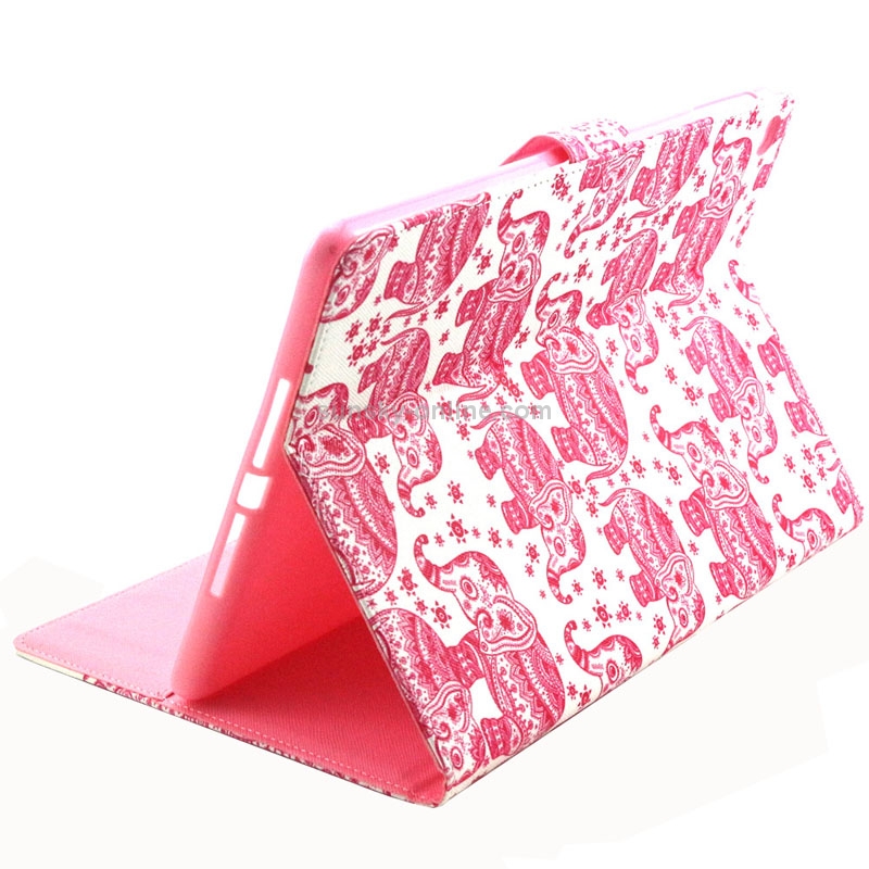 Elephant Pattern Horizontal Flip Leather Case with Holder & Card Slots & Wallet for iPad Air 2 / iPad 6 Elephant Pattern Horizontal Flip Leather Case with Holder & Card Slots & Wallet for iPad Air 2 / iPad 6