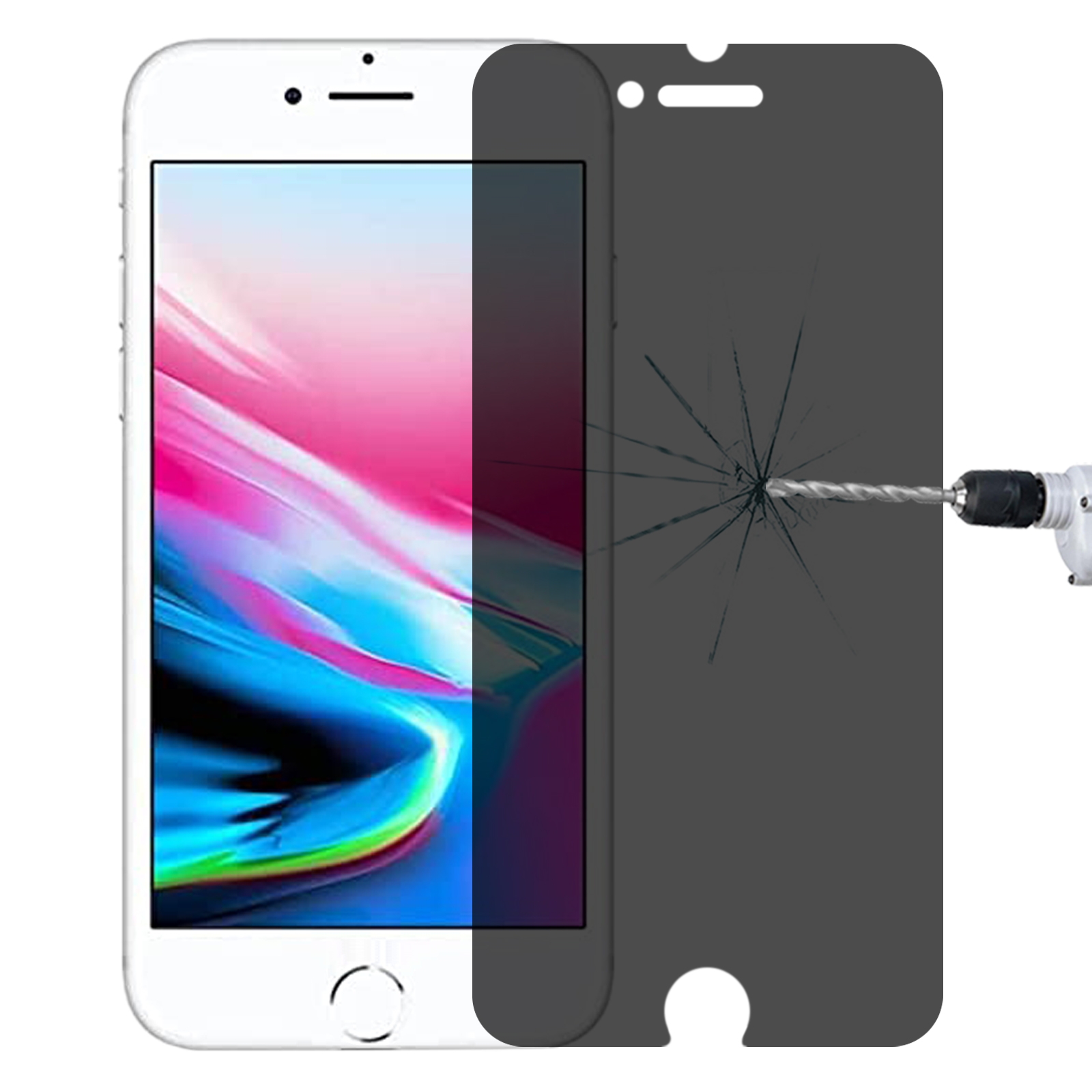 For iPhone 8 / 7 / 6 / 6s 0.3mm Explosion-proof Privacy Tempered Glass Film For iPhone 8 / 7 / 6 / 6s 0.3mm Explosion-proof Privacy Tempered Glass Film